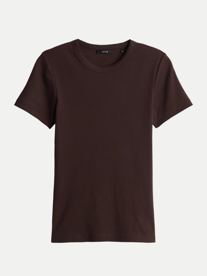 Opus T-Shirt Samuna mit Muschelkante bei Robert Ley