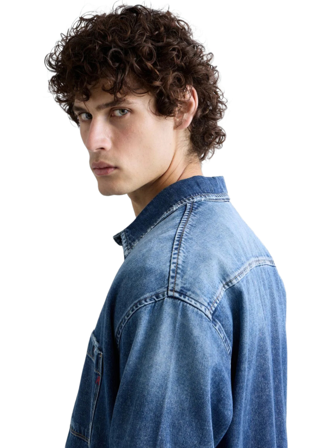 Replay Overshirt mit Used-Details bei Robert Ley