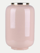 Giftcompany Vase Saigon mit Metallring blush/gold-blush/gold bei Robert Ley