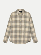 ALLSAINTS Relaxed-Fit Langarmhemd Yuki sandshell taupe bei Robert Ley