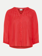 Brax Bluse VALESCA mit Zierfalten 45-hibiscus bei Robert Ley