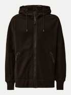 C.P. COMPANY Sweatjacke mit Kapuze und Goggles 999-black bei Robert Ley