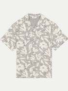 Garcia Kurzarmhemd mit Allover-Print 6939-BLUE bei Robert Ley