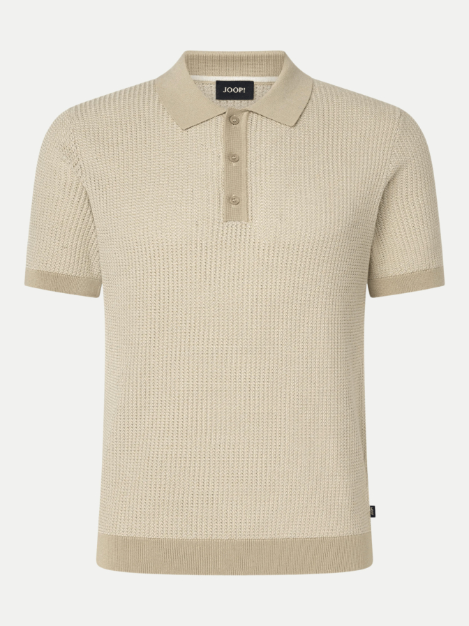Joop! Poloshirt aus Strukturstrick Brianoro bei Robert Ley