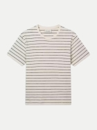 FRAME Ringelshirt ntbl-natural black bei Robert Ley