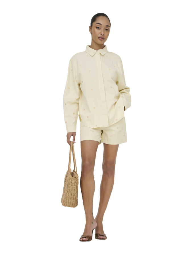 Only Jeans Shorts mit Stickerei bei Robert Ley