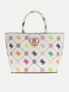 Guess Tote Bag Emelie Logo Mini MUO-multi logo bei Robert Ley