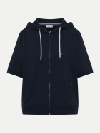 Cecil Kurzarm Hoodie- Jacke 15512-universal blue bei Robert Ley