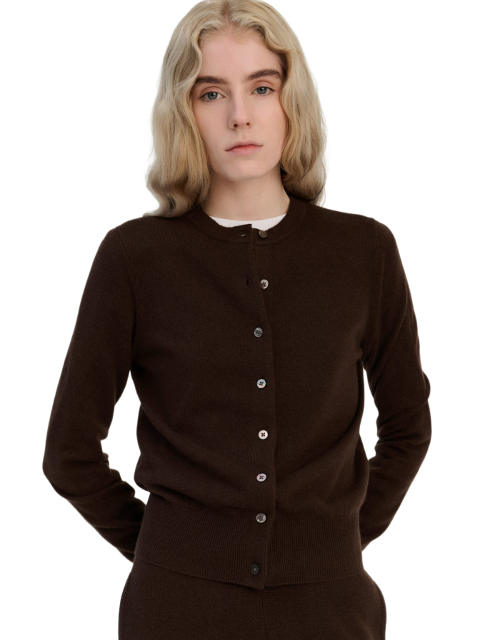 Rhea. Strickjacke SW05.11 Wolle & Kaschmir bei Robert Ley
