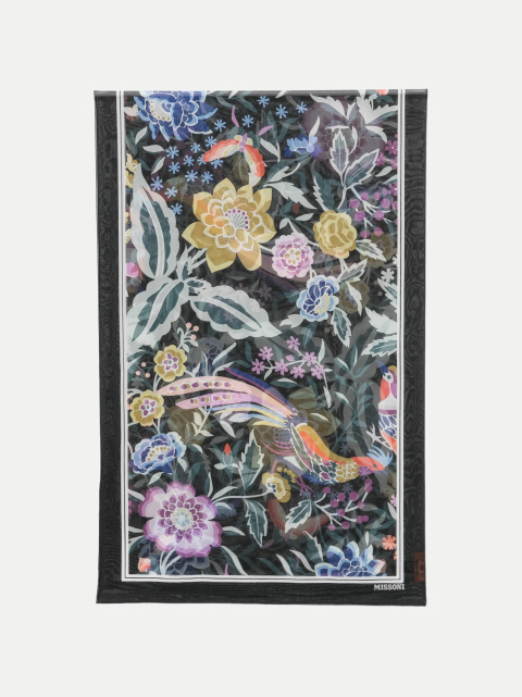 MISSONI Seidenschal mit Blumen-Print bei Robert Ley