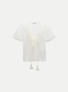 Dorothee Schumacher T-Shirt PURE SLEEKNESS 111-orchid white bei Robert Ley
