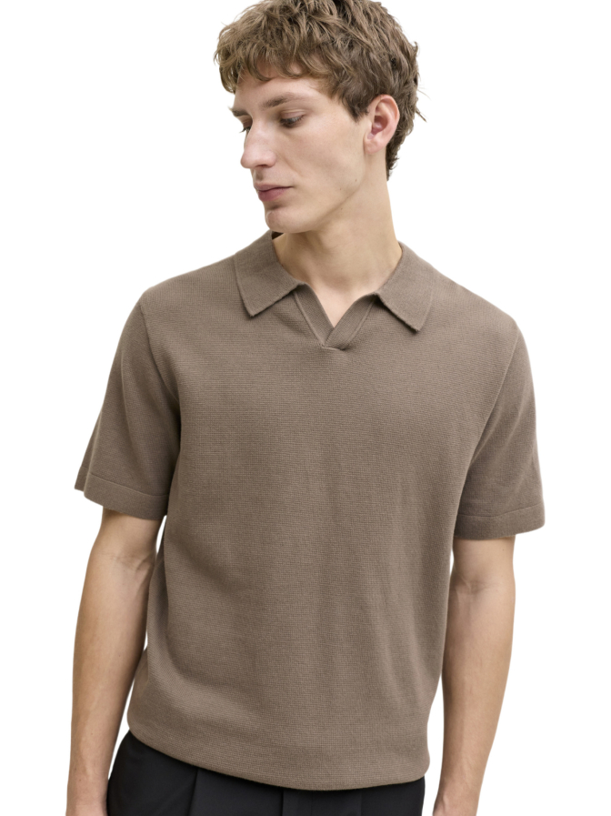 JACK & JONES Gestricktes Poloshirt bei Robert Ley