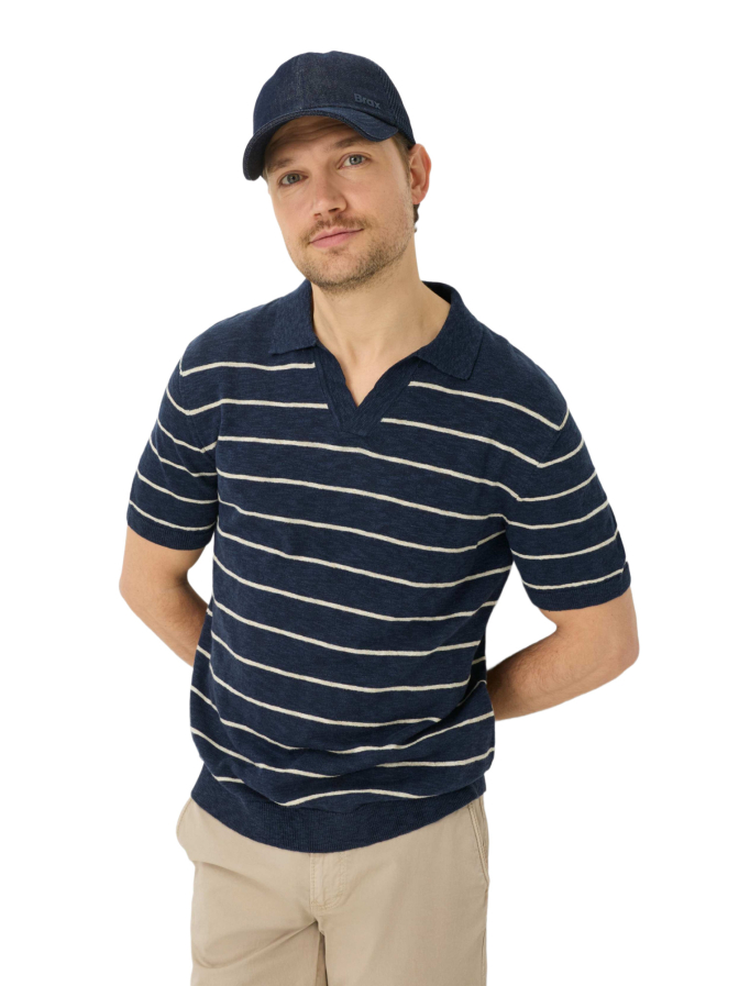Brax Strickpoloshirt bei Robert Ley