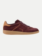 Santoni Casual Sneaker aus Wildleder "DBS Oly" B30 burgundy bei Robert Ley