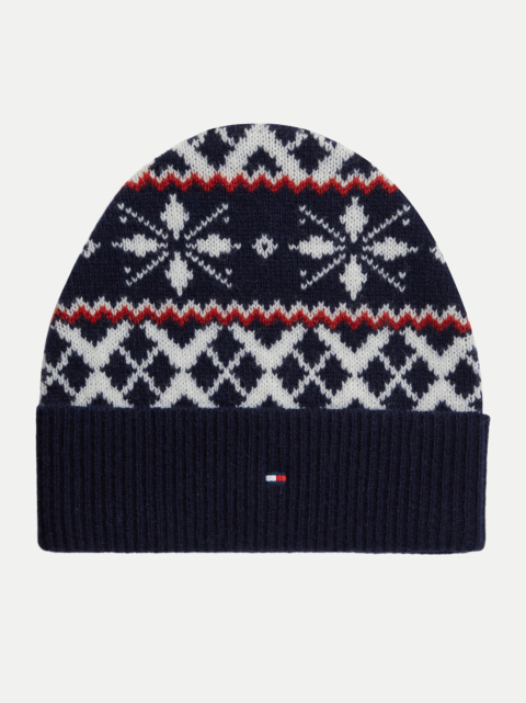 Tommy Hilfiger Beanie mit Fair-Isle-Muster bei Robert Ley