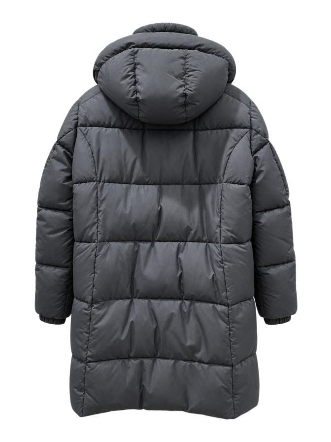 White Label Steppmantel mit Kapuze bei Robert Ley