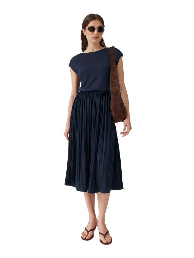 Opus Plissiertes Midikleid mit Jerseytop Wabella bei Robert Ley