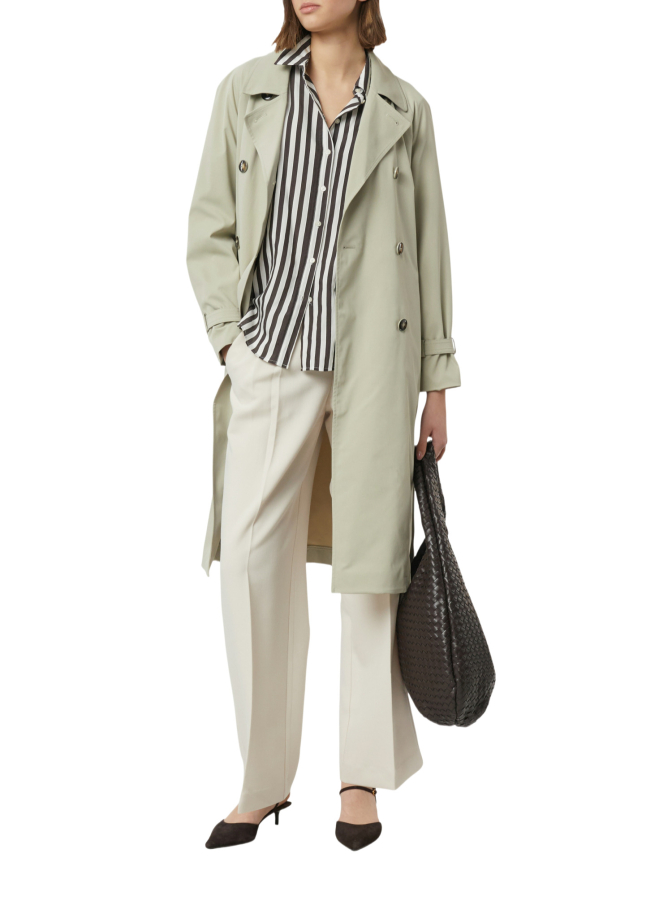 Comma Trenchcoat mit Bindegürtel bei Robert Ley