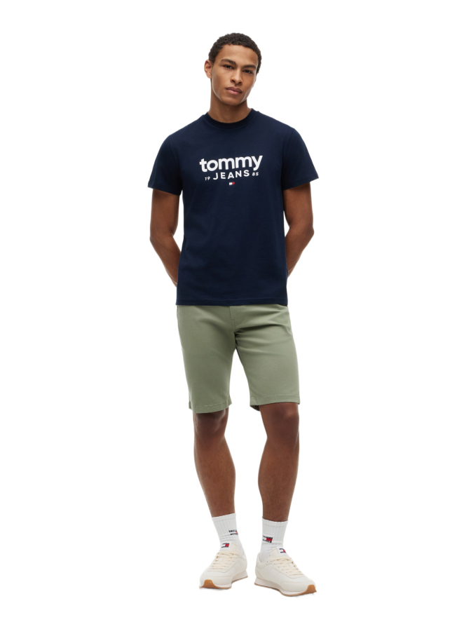 Tommy Jeans T-Shirt mit Logo-Print bei Robert Ley