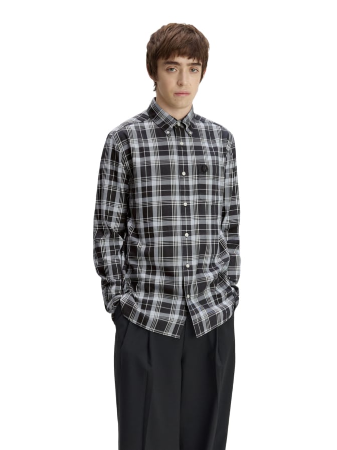 Fred Perry Gebürstetes Hemd mit Schottenkaro bei Robert Ley