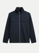 Marc O'Polo Sweatjacke aus Scuba 898-dark navy bei Robert Ley