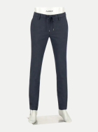 Alberto Slim-Fit Flanellhose JUMP Herringbone 899-navy bei Robert Ley
