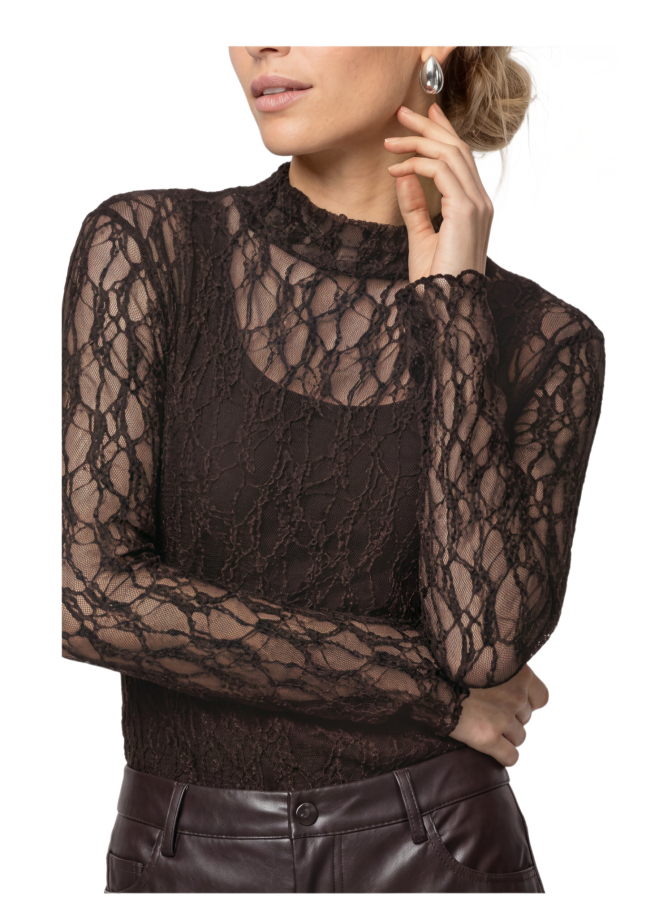 Monari Spitzenshirt bei Robert Ley