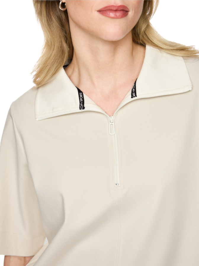 Marc Cain Oversize-Polo mit Troyerkragen bei Robert Ley
