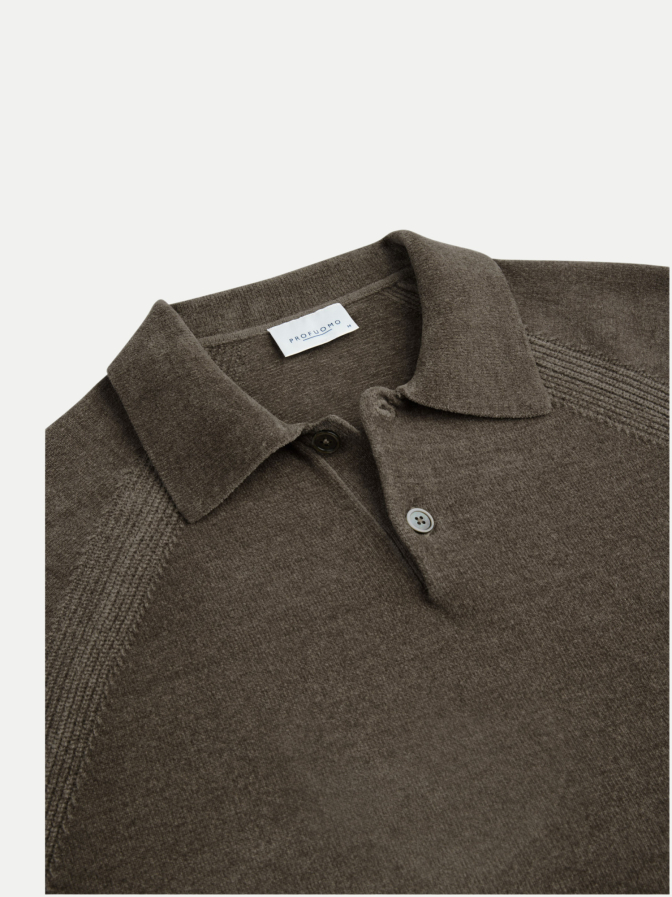 PROFUOMO Pullover mit Polokragen bei Robert Ley