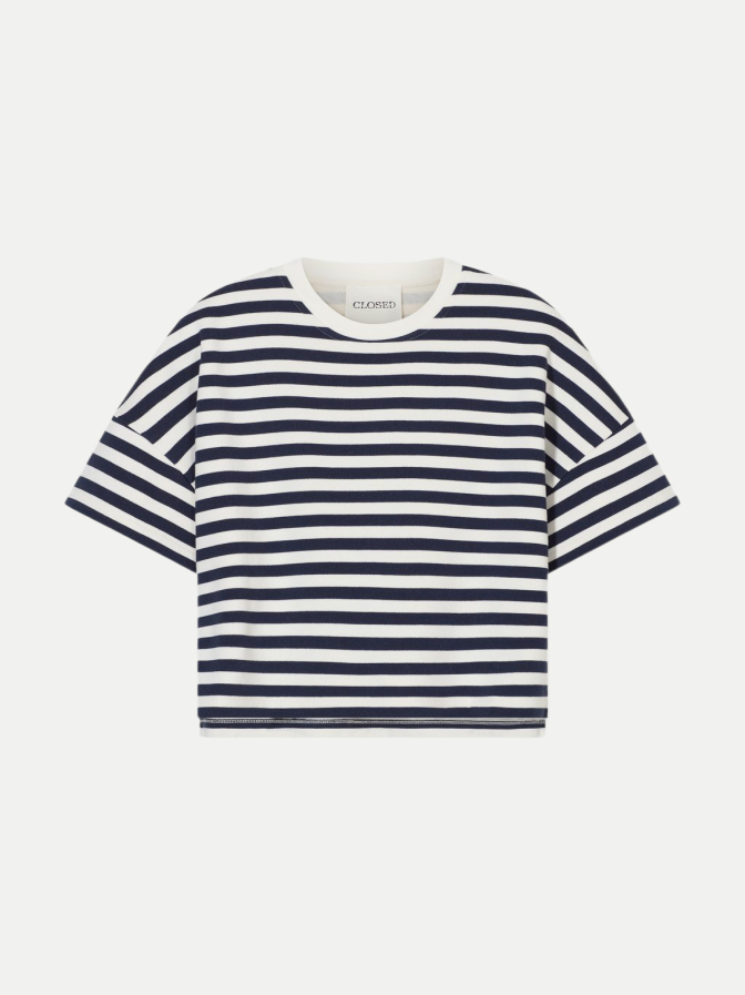 Closed Loose-Fit T-Shirt Gestreift bei Robert Ley