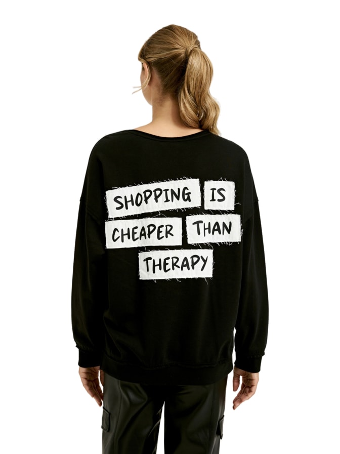 Sweatshirt back print hotsell