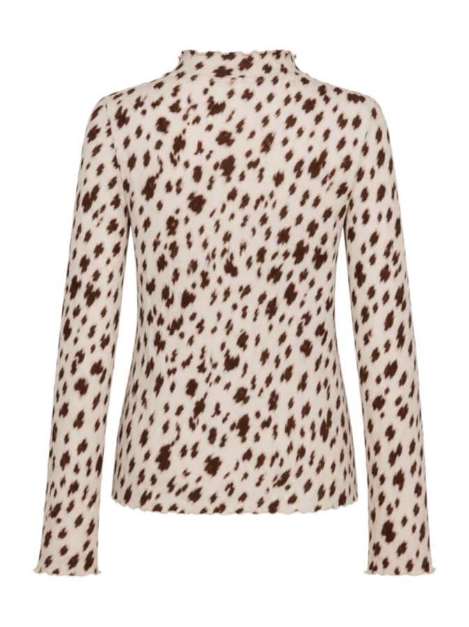 OH APRIL Longsleeve Zahara mit Cow-Print bei Robert Ley