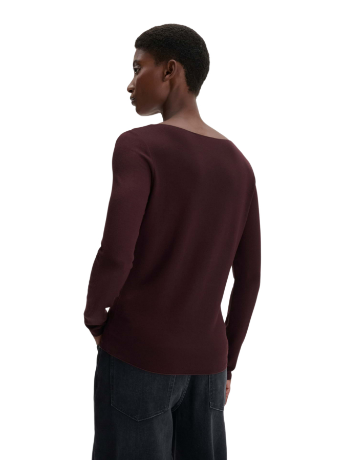 someday Basicshirt Kirosa soft long bei Robert Ley