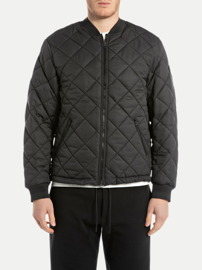 Replay Bikerjacke mit Stehkragen bei Robert Ley