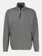 Lerros Sweatjacke mit Reißverschluss 277 BASALT GREY bei Robert Ley