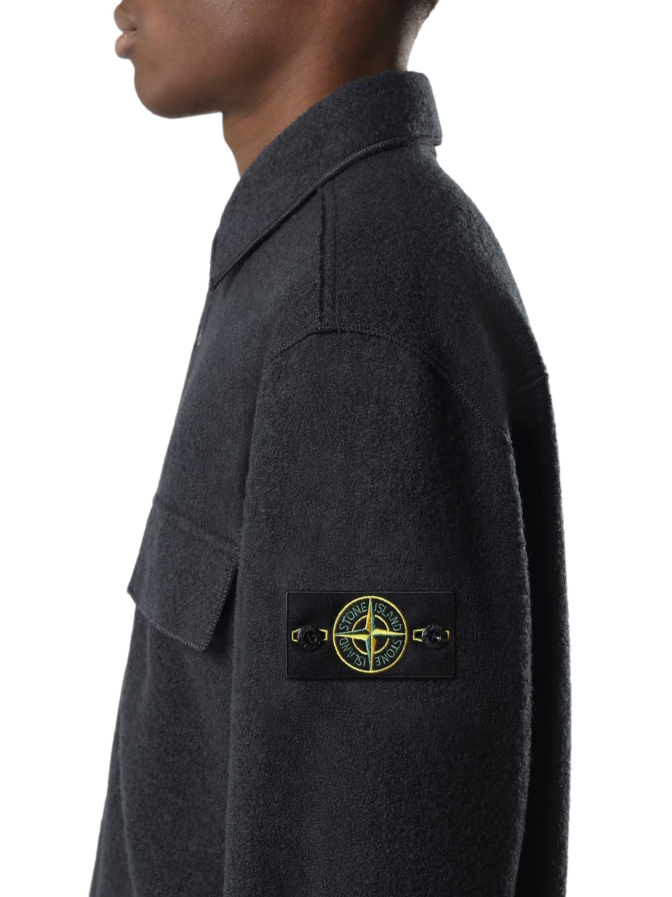 Stone Island Overshirt aus Woll-Mix bei Robert Ley