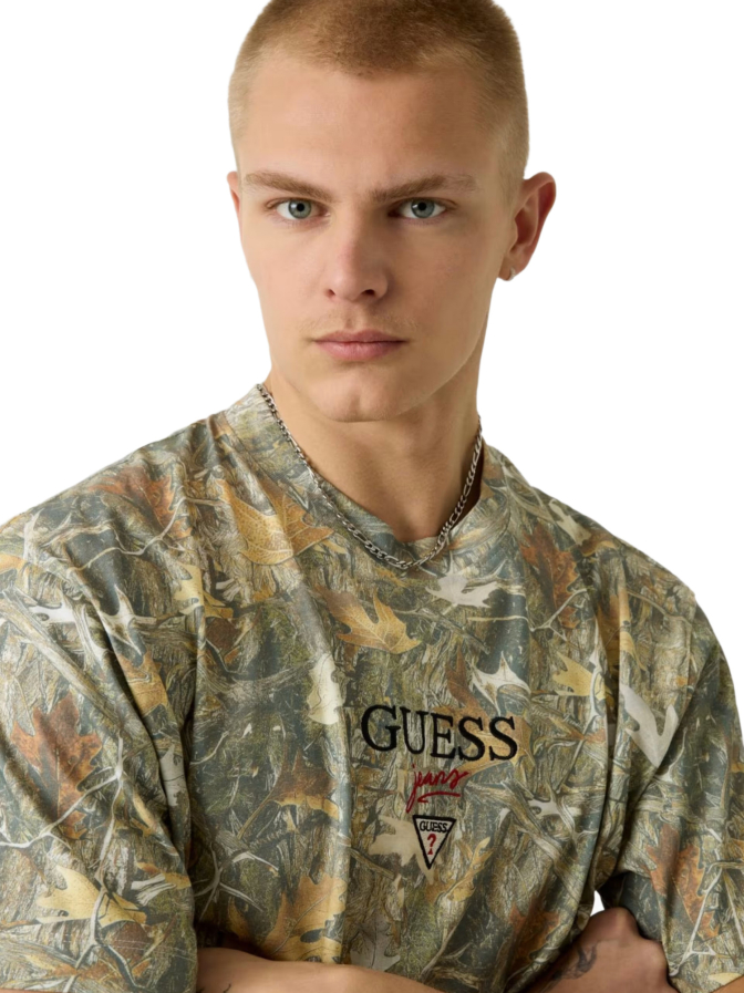 Guess Bedrucktes Logo-T-Shirt GJ bei Robert Ley