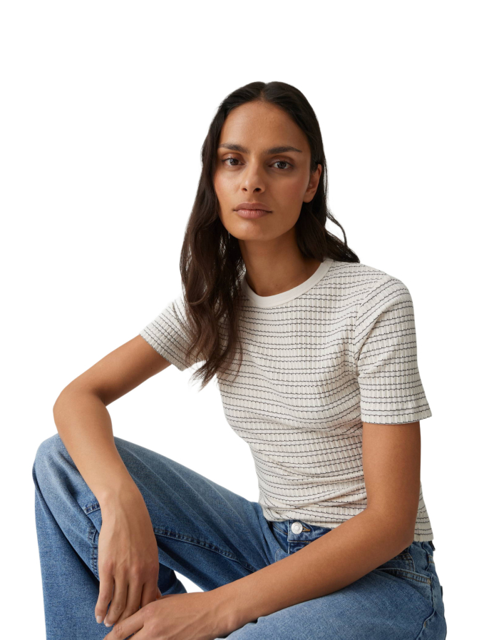 Opus Gestreiftes T-Shirt Soleili bei Robert Ley