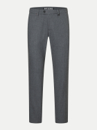 Mac Regular-Fit Hose Lennox 077F grey stone herringbone-Trousers MAC Men bei Robert Ley