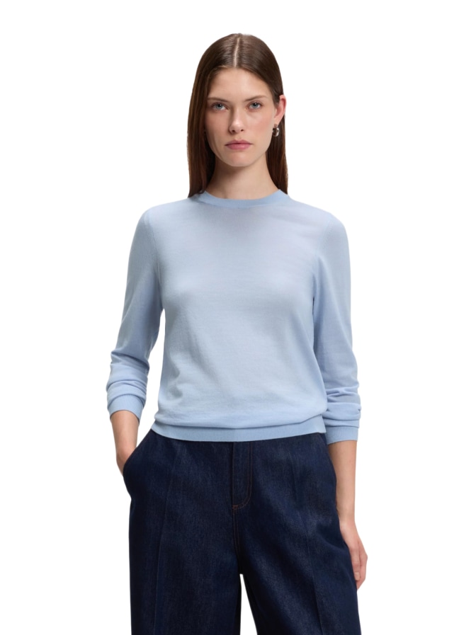 BOSS Black Sweatshirt Ferpina mit Meliertenmuster bei Robert Ley