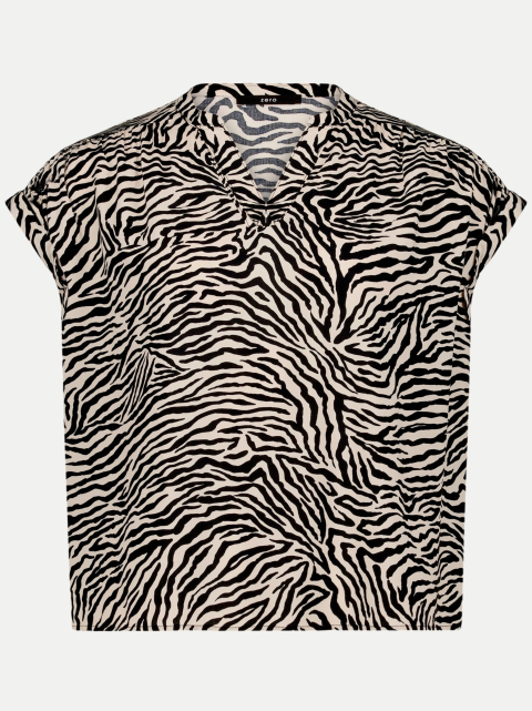 Zero Bluse mit Allover-Print bei Robert Ley