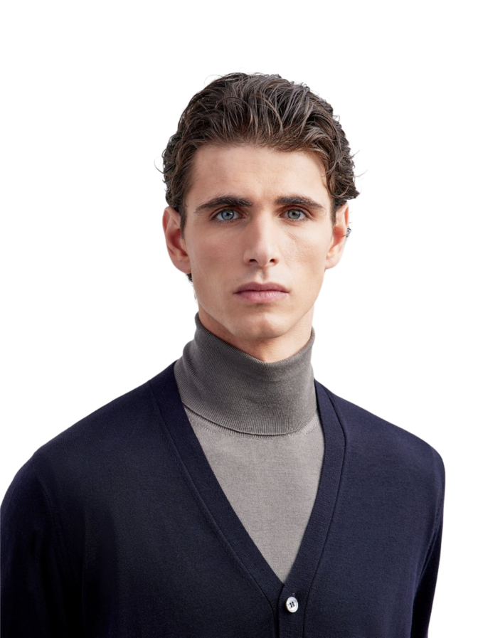 Filippo De Laurentiis Cardigan aus Merino-Wolle bei Robert Ley