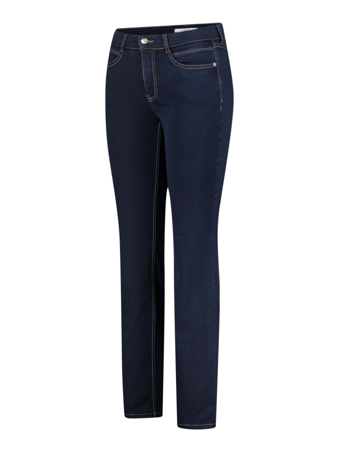 Mac Straight Fit Jeans mit Label-Patch bei Robert Ley