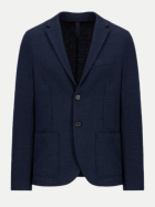 Harris Wharf London Woll-Blazer mit Seidenanteil 359 marine-359 marine bei Robert Ley
