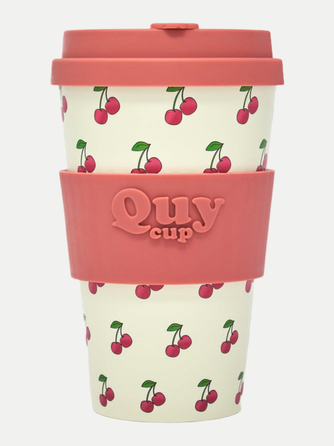 Quycup Travel Mug Ciliegia - 400ml bei Robert Ley