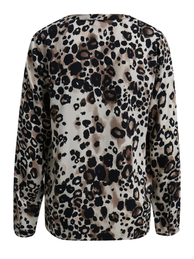 Milano Italy Hemdbluse mit Leopardenmuster bei Robert Ley