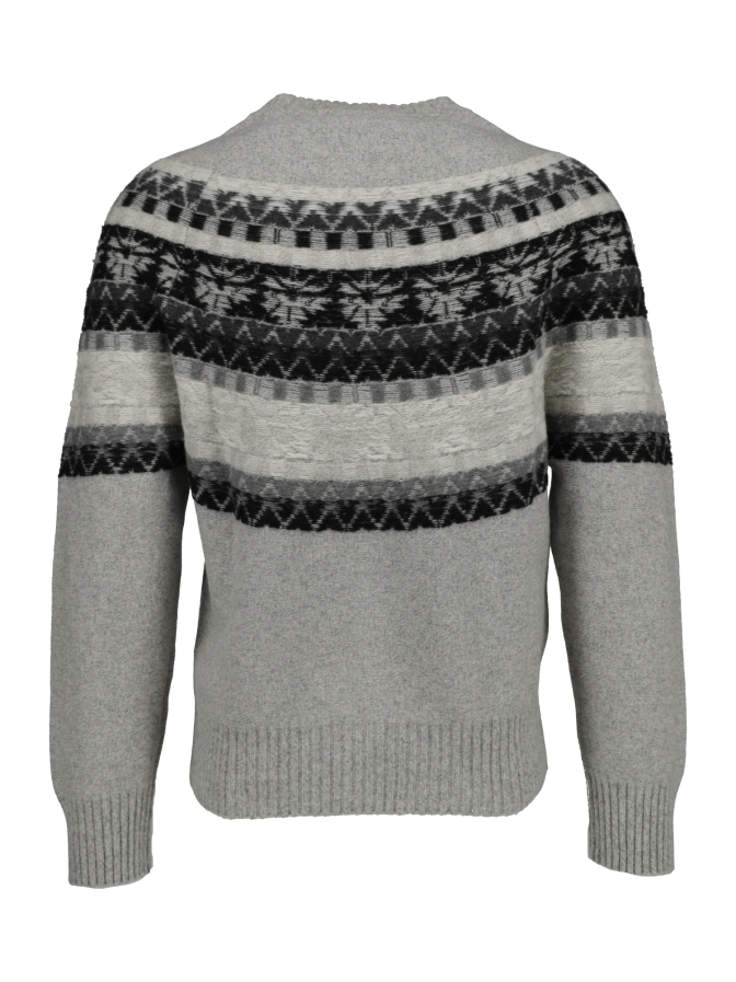 Officine Générale Strickpullover Manolo mit Fair-Isle-Muster bei Robert Ley