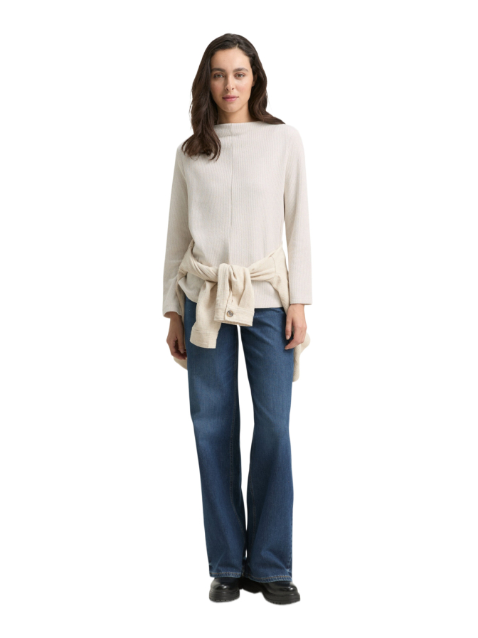 Tom Tailor Casual Sweatshirt in Melange-Optik bei Robert Ley