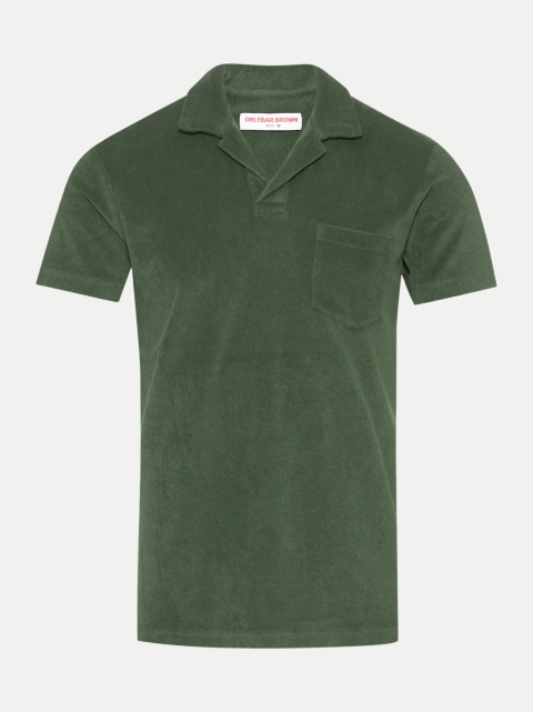 Orlebar Brown Frottee Poloshirt Terry bei Robert Ley