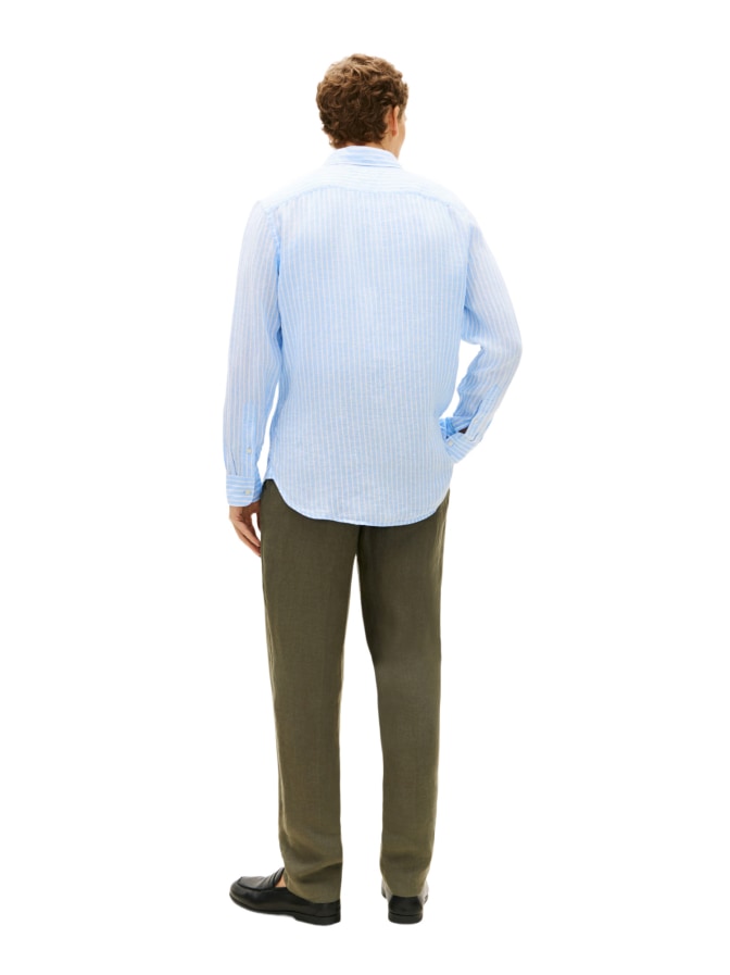 Tommy Hilfiger Leinenhemd mit Streifenmuster bei Robert Ley